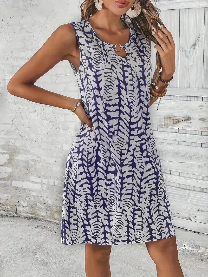 Variant image for Kvinnors Klänning Luftig Design 100% Lin-9