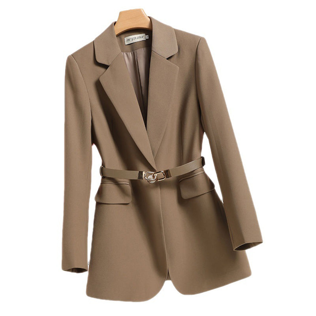 Dam Blazer i Modern Stil, Högkvalitativt Tyg, Perfekt för Arbete och Fritid – Finns i S, M, L, XL 6