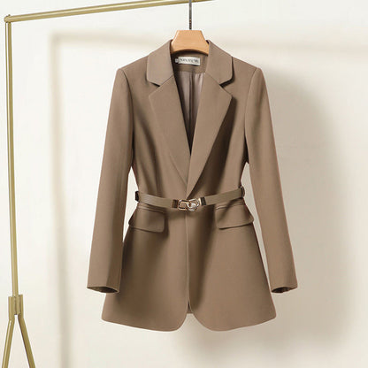Elegant Dam Blazer i Mjuk Material – Perfekt för Arbete och Fritid, Flera Storlekar 6