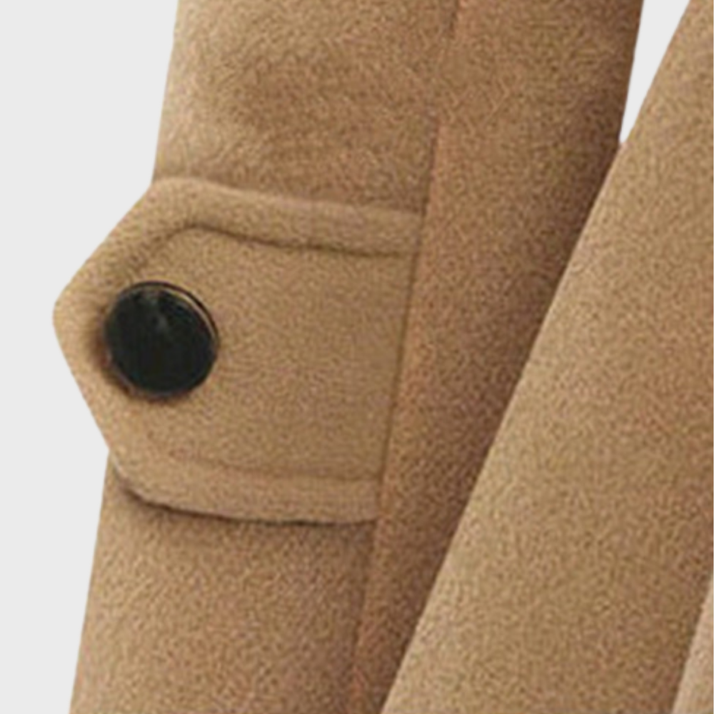 Damjacka Skrymmande Stil Polyester för Dam - Mångsidig Jacka för Vår och Höst-6