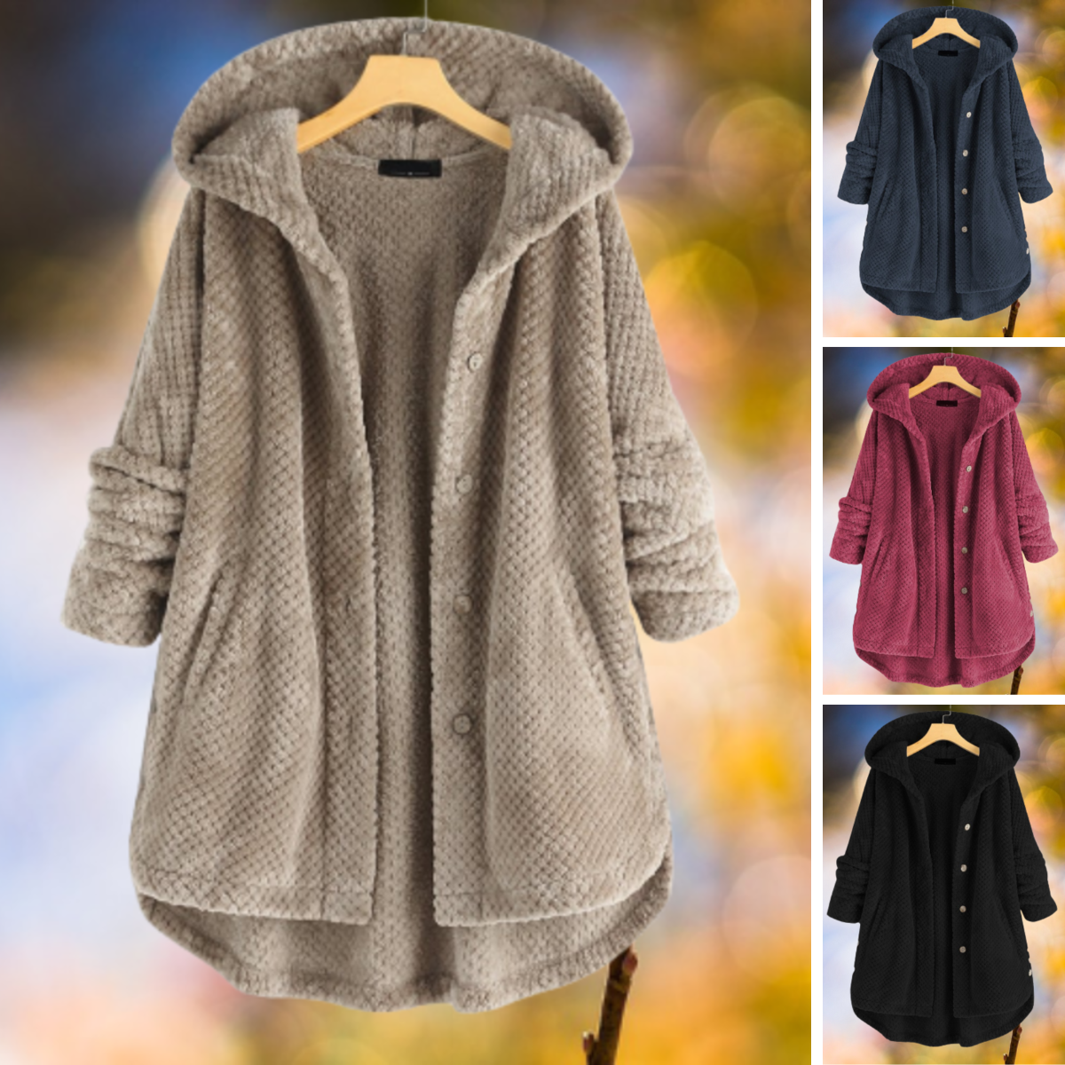 Herr Fleecejacka Reversibel Mjuk Syntetisk Fleece 2