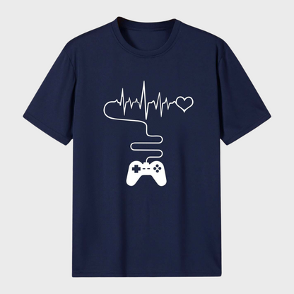 Variant image for Herr T-shirt Kortärmad Minimalistisk Bomull Kvalitet-21