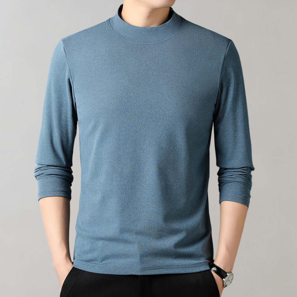 Variant image for Herr Långärmad T-shirt Casual 100% Bomull-1