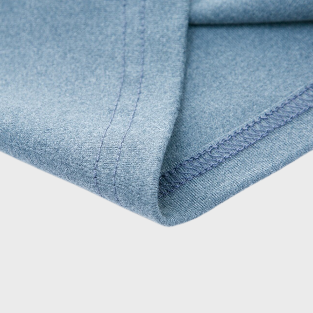 Herr Långärmad T-shirt Casual 100% Bomull-4