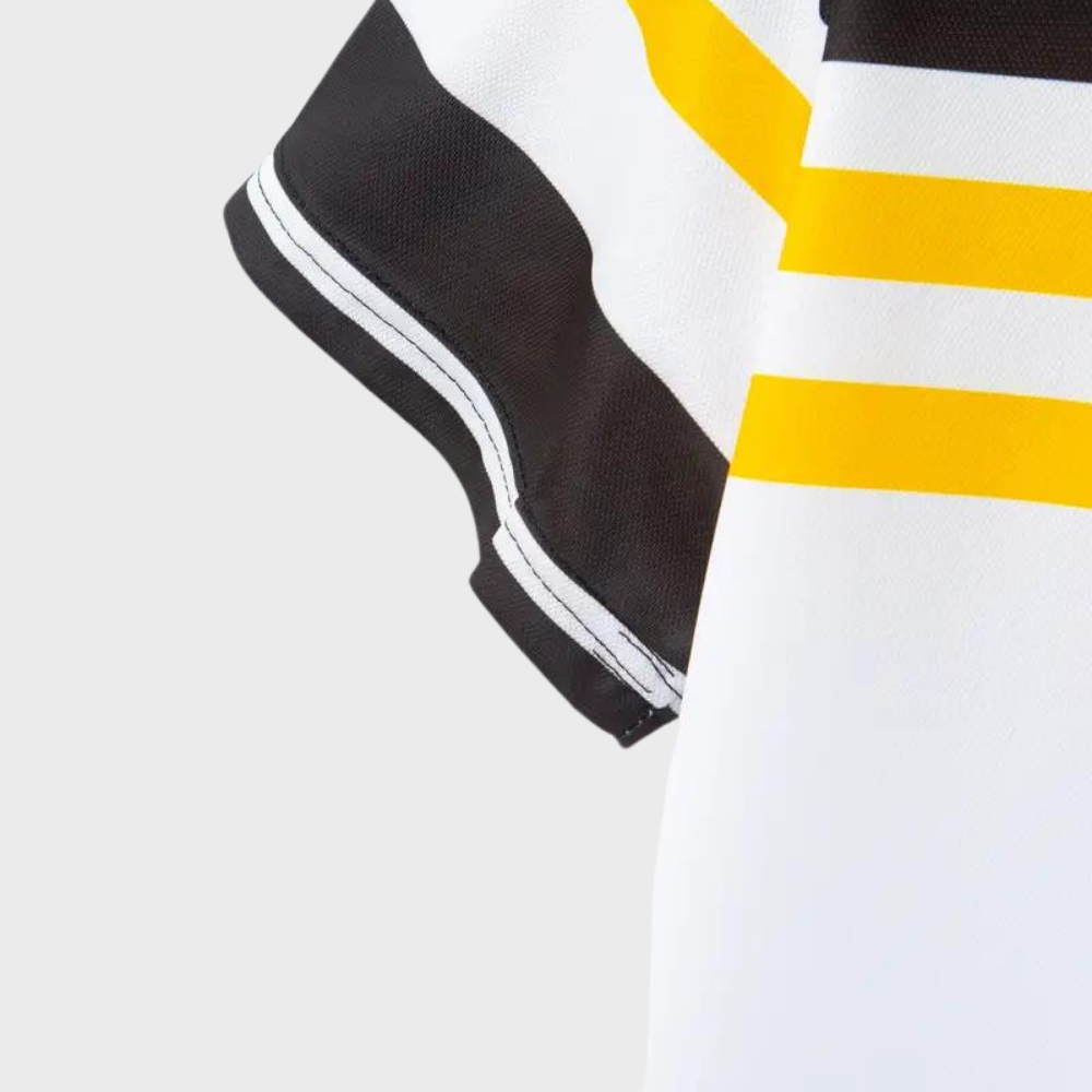 Herr Polo Skjorta Färgblockad Bomull Modern Loose Fit-4