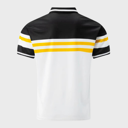 Herr Polo Skjorta Färgblockad Bomull Modern Loose Fit-6