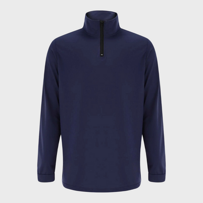 Herr Tröja Med Dragkedja Polyester Komfortabel Modern 2