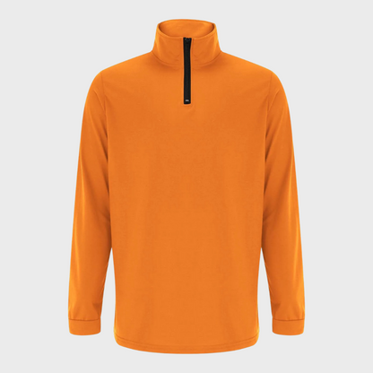 Herr Tröja Med Dragkedja Polyester Komfortabel Modern 3