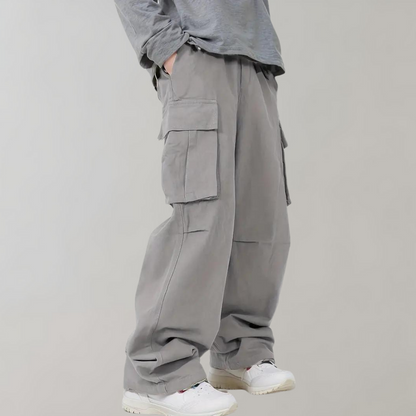 Herrbyxor Raka Ben Stretchmaterial för Herrar-5