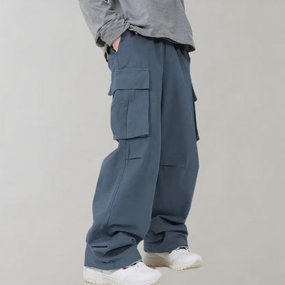 Herrbyxor Raka Ben Stretchmaterial för Herrar-6