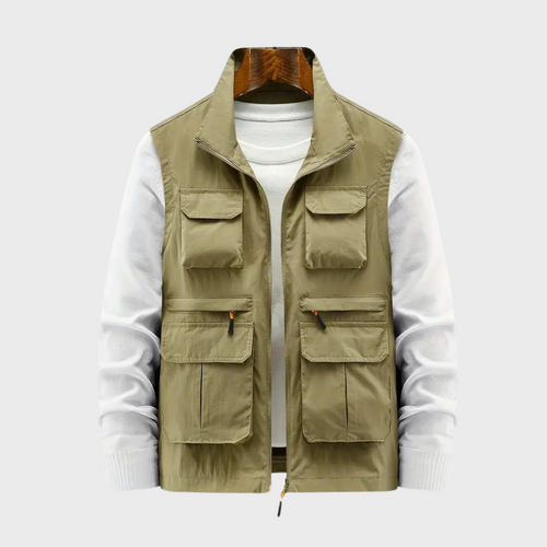 Herrar Bodywarmer Lätt Polyester Mångsidig-1