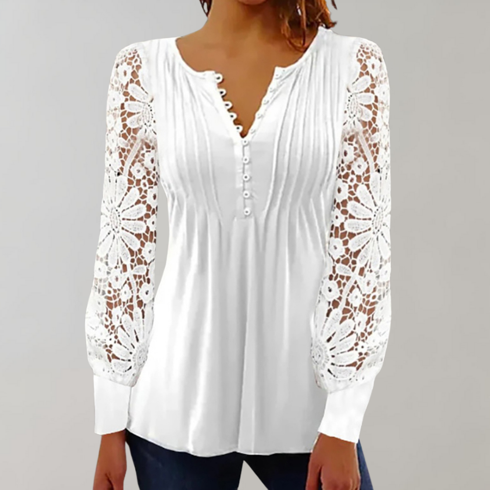 Kvinnor Klänning Elegant Tidlös Polyester-1