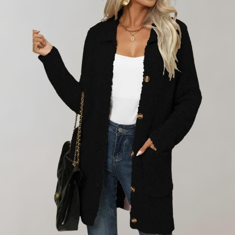 Variant image for Damjacka Modern Design Polyester Bekväm Jacka för Dam-11