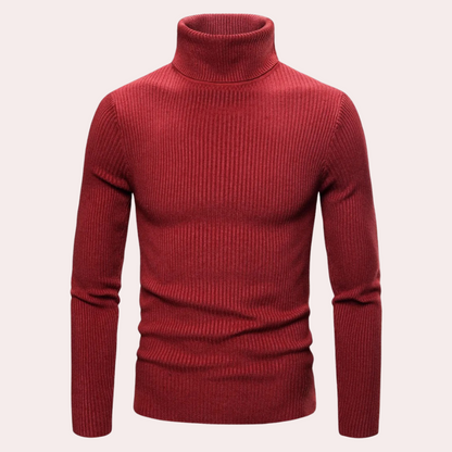 Variant image for Dam Turtleneck Tröja Långa Ärmar Bomull Elegant Komfort-1