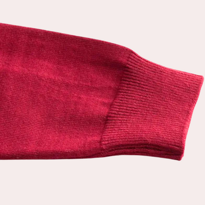 Herr Tröja Hög Krage Av Mjukt Andningsbart Material-4