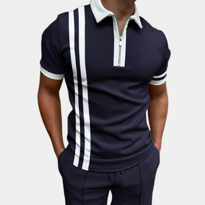 Variant image for Herr Poloshirt Modern Snitt 100% Bomull-6