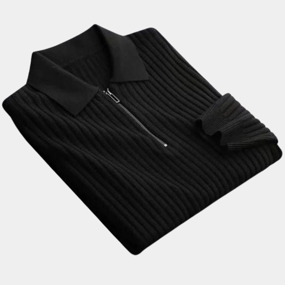 Herr Cardigan Jacka Kort Ärmar Mjuk Bomull med Blixtlås-2