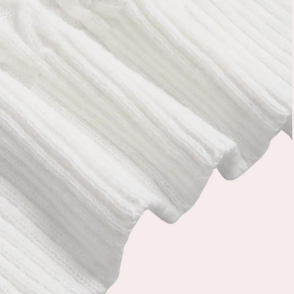 Stickad Dam Tröja Modern Design Mjuk Material-4