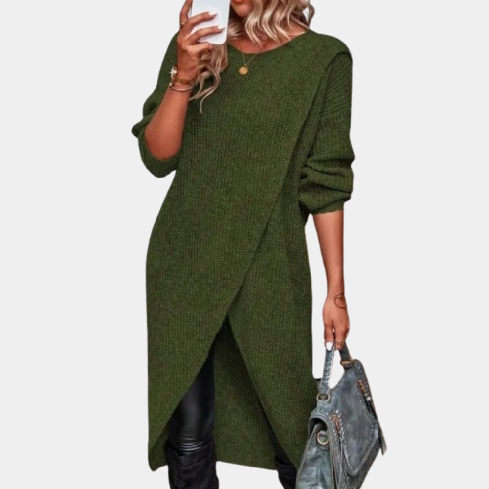 Variant image for Kvinnors Tröjeklänning Casual Bomull Polyester Mix-9
