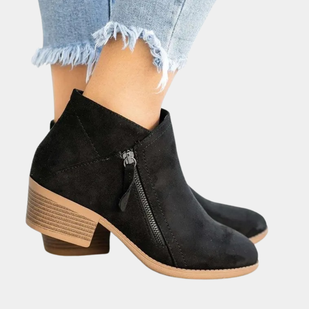 Variant image for Damskor Stövlar Elegant Läder Tidlös Design Komfortabel Passform-13