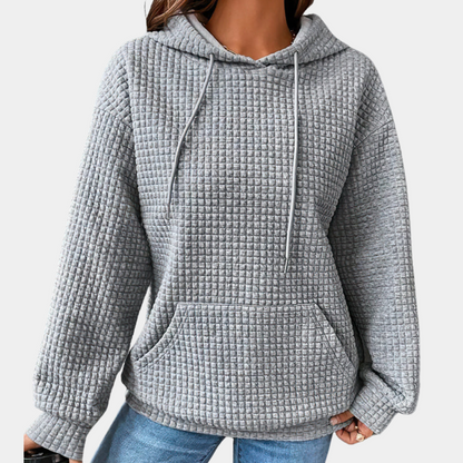 Variant image for Dam Hoodie Trendig Design 100% Bomull-11