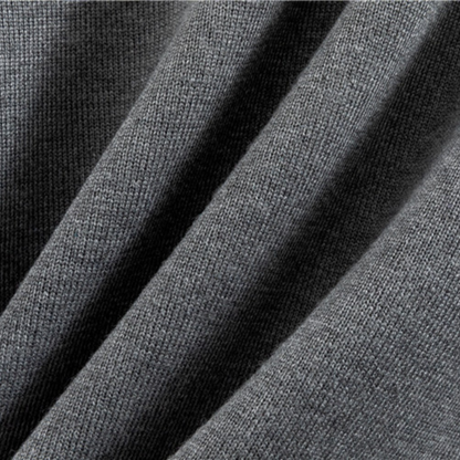 Stickad Dam Tröja Långärmad Polyester Elegant Design-6