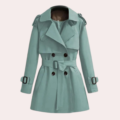 Variant image for Dam Vindjacka Modern Trenchcoat Lätt Tyg-16