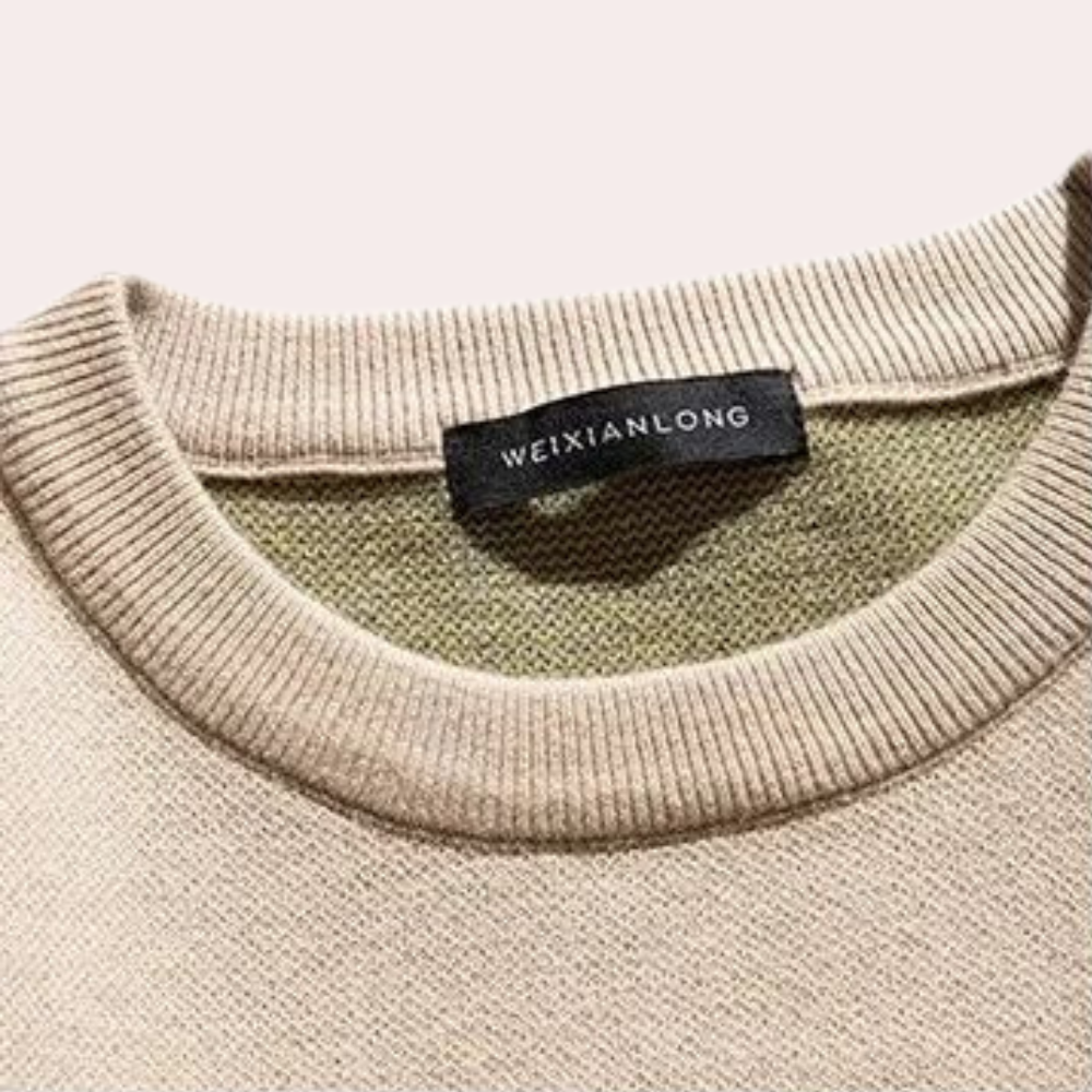 Stickad Dam Tröja med Katttryck i Mjuk och Andningsbar Väv-6