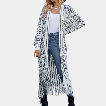 Dam Vinterkardigan Avslappnad Högkvalitativ Akryl-2