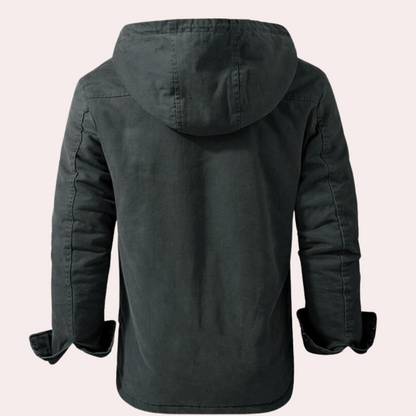Herrjacka Vinter Slim Fit i Vattenavvisande Polyester – Modern Design för Kalla Dagar 2