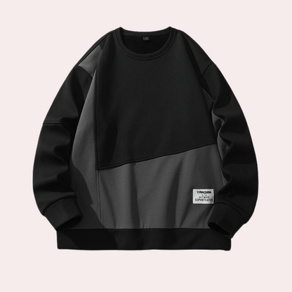 Herr Tröja Vinter Klassisk Design Värmeisolerande Material-1