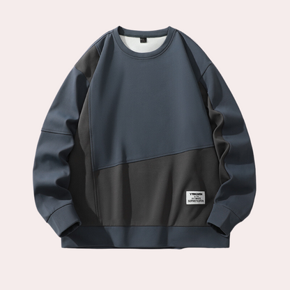 Variant image for Herr Tröja Vinter Klassisk Design Värmeisolerande Material-13