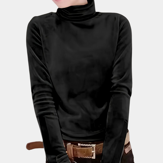 Dam Blus Elegant Design Polyester för Vardag och Fest-1