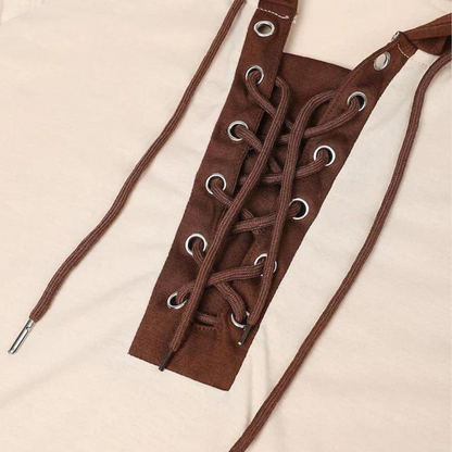 Herr Hoodie Snörad Högkvalitativt Tyg Avslappnad Passform-3