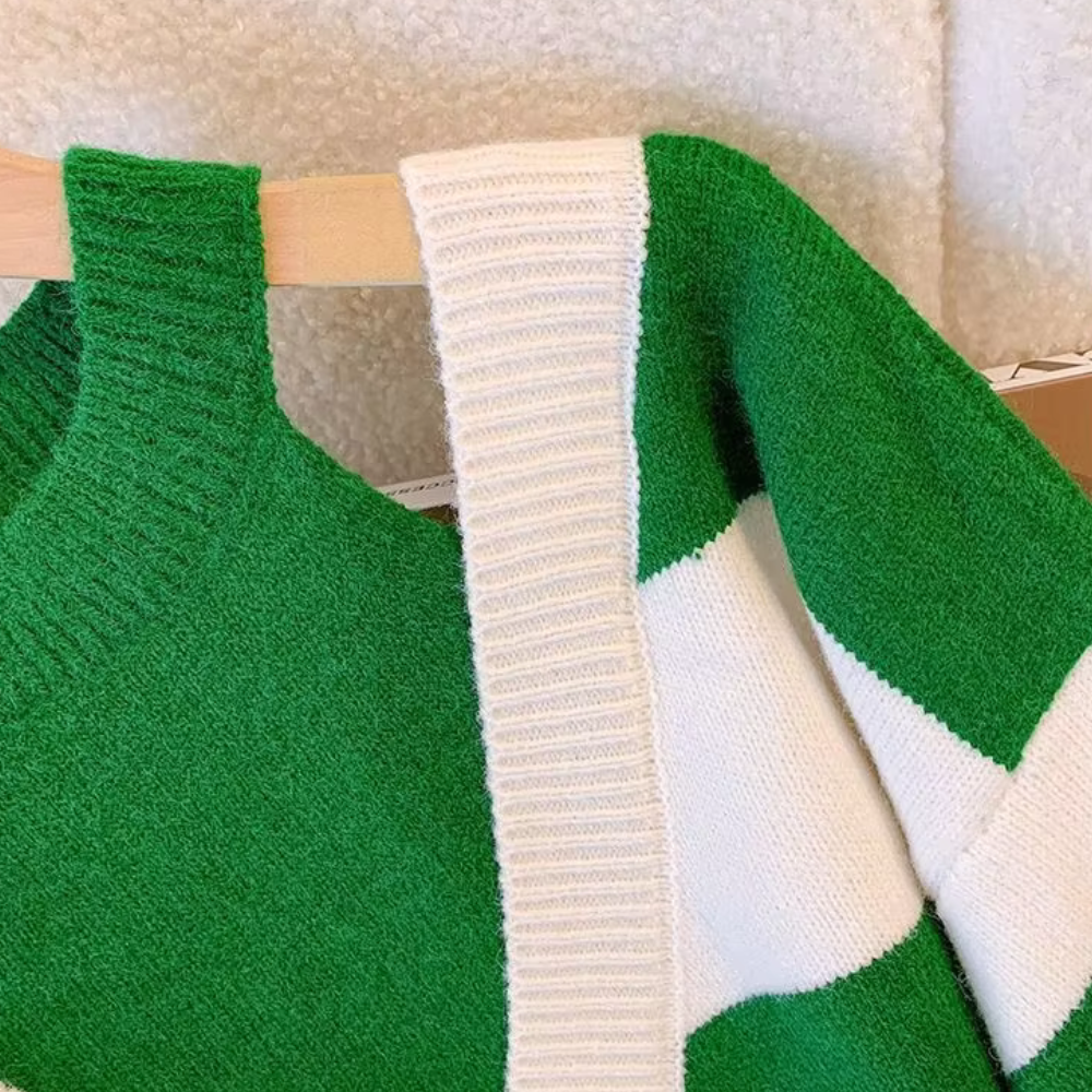 Kvinnor Kall Axeltröja Modern Mjuk Stickad Kvalitet-3