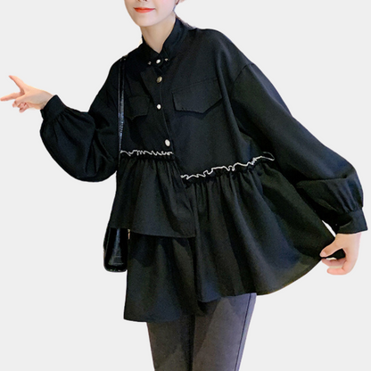 Kvinnors Fritidskläder Klassisk Stil Polyester-1