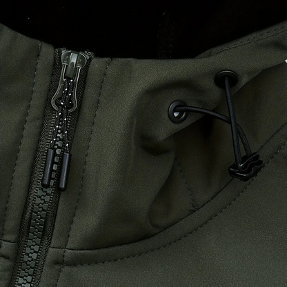 Herr Fleecejacka Termisk Isolering Mjuk Fleece-6