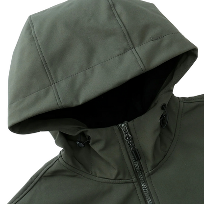 Herr Fleecejacka Termisk Isolering Mjuk Fleece-4