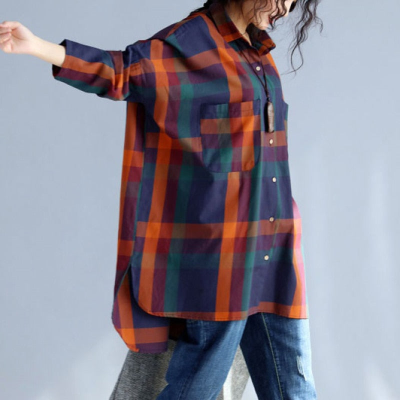 Herrskjorta Långärmad Vävd Bomull och Polyester Elegant Regular Fit-3