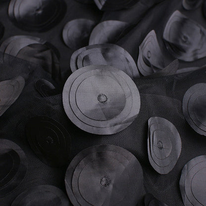 Elegant Midi Klänning för Dam med A-Linje och Långärmad Design i Mesh – Fina Dam Klänningar 6