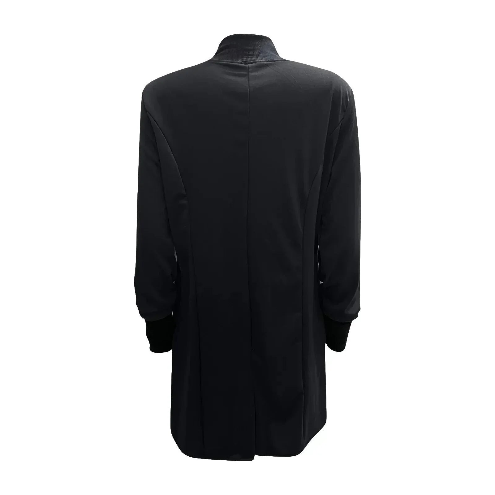 Damjacka med Knappstängning Tidlös Stil Polyester Klassisk Jacka Dam 5