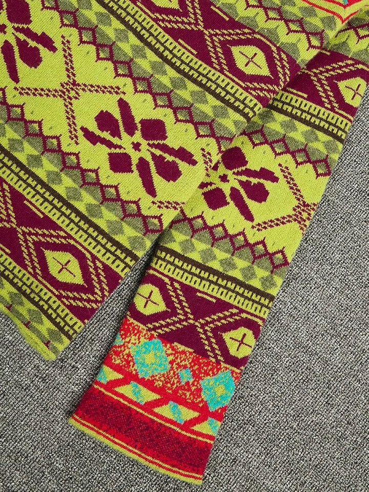 Dam Tröja Unikt Tryck Bekväm Bomull Polyester-3