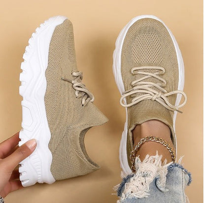 Kvinnors Sneakers Andningsbart Material Fotstöd Bekväm Design 5