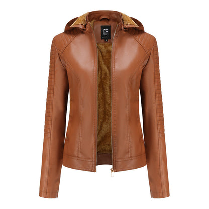 Vinterjacka Dam Elegant Design Polyester Lång Vinterjacka 9
