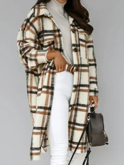 Damjacka Avslappnad Stil Högkvalitativt Tyg-2