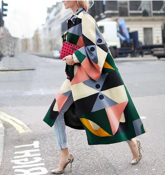 Variant image for Kvinnors Lätt Kappa Elegant Polyester-1