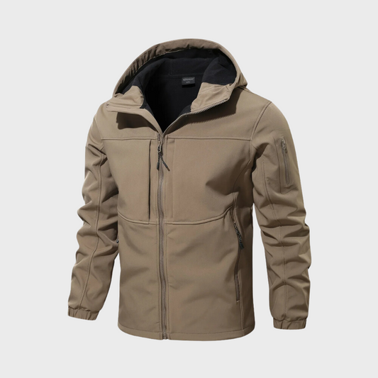 Herr Kappa Urban Minimalist Design med Huva i Andningsbart Tyg-1