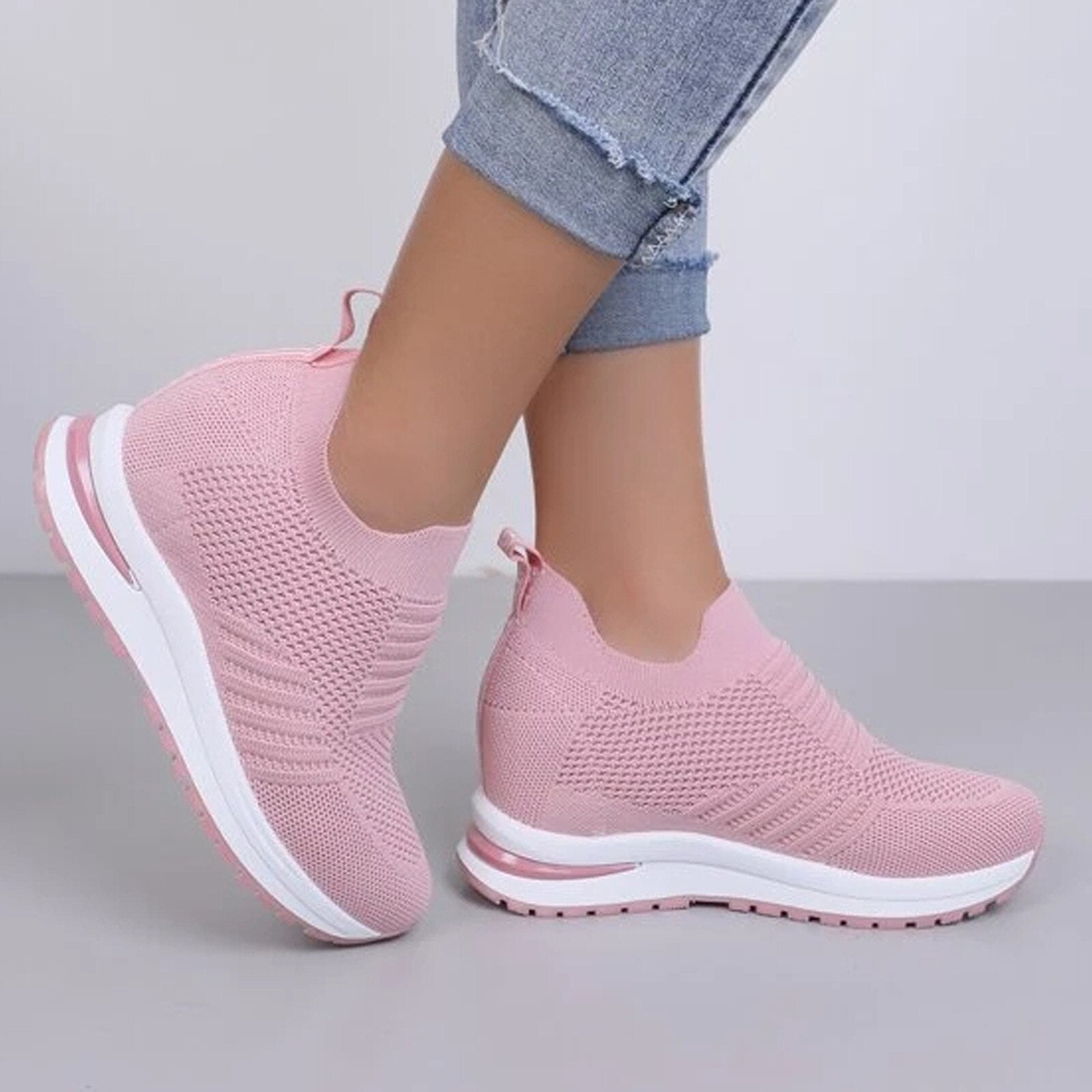 Herrskor Sneakers Mesh Bekväm Design Lätt Syntetmaterial 6