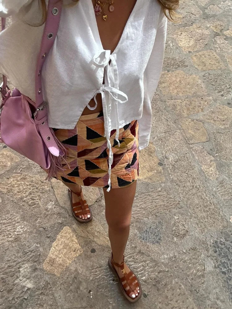 Lång Kofta Cardigan Dam i Lätt och Luftigt Material – Perfekt för Sommarens Värme och Svala Kvällar 5