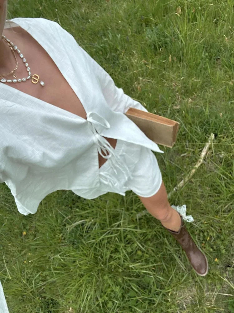 Lång Kofta Cardigan Dam i Lätt och Luftigt Material – Perfekt för Sommarens Värme och Svala Kvällar 2